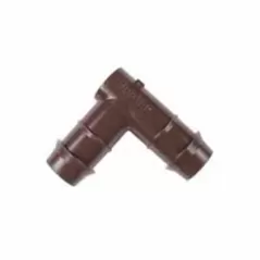 Hunter Insert Elbow, 17 Mm Barb Brown Acetal 90° | PLDELB