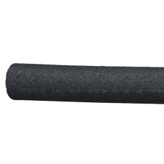 Tubular Insulation, 2-3/8" x 6' Polyolefin Foam Black Pre-Slit Pre-Glued Self-Seal