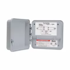 Start Relay, 40 A 120/230 VAC Primary 24 VAC Secondary 3 hp at 120 VAC 7.5 hp at 230 VAC PSR 2-Pole Single-Throw Pump