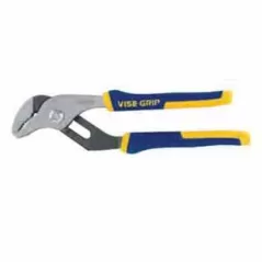 Joint Plier, 16" Blue/Yellow Groove Straight Jaw