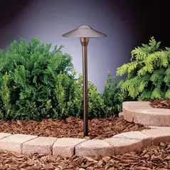 Kichler Path Light, 2.3 W Wedge T5 LED Aluminum | 15310AZT