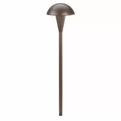 Path Light, 2.3 W Wedge S8 3156K LED Textured Architectural Bronze Aluminum 4.5" x 18.5"