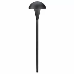 Path Light, 2.3 W Wedge S8 3156K LED Textured Black Aluminum 4.5" x 18.5"