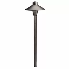 Path Light, 1 W Bi-Pin G4 T3 LED/Halogen Centennial Brass