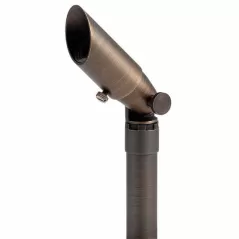 Accent Light, 2 W Bi-Pin MR8 Incandescent Centennial Brass