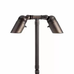 Accent Light, 4 W Bi-Pin MR-16 Incandescent Centennial Brass Fixed Socket Adjustable Cowl
