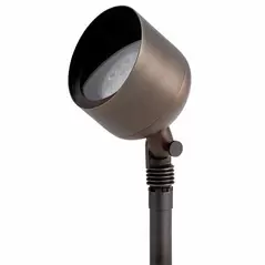 Up Light, 14 W Bi-Pin PAR36 Incandescent Centennial Brass