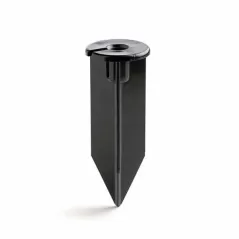 Support Stake, 8" Black ABS For 12 V Landscape Lights In-Ground Non-Corrosive