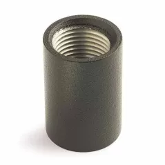 1.5" Textured Architectural Bronze Aluminum For 1/2 NPSM Threaded Stem Coupler