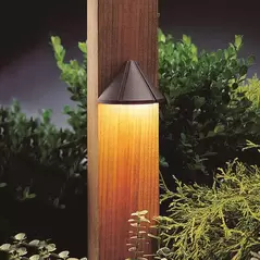 Deck Light, 0.86 W 2700K Integrated LED Textured Architectural Bronze Aluminum Mini