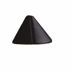 Deck Light, 0.86 W 3000K Integrated LED Textured Black Aluminum Mini 43 Lumens