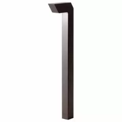 11.6 W Wedge T5 LED/Xenon Textured Architectural Bronze Aluminum Right Angle Path Light | KIC15846AZT