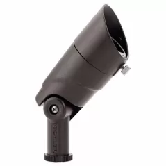 5.5 W 3000K Integrated LED Textured Architectural Bronze Aluminum Small 60 Degrees Wide Beam Flood Light | KIC16017AZT30