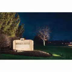 23 W 3000K Integrated LED Textured Architectural Bronze Aluminum C-Series Small Flood Light | KIC16222AZT30