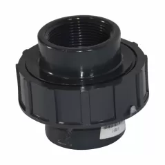 Sch. 40 Gray PVC Union 1-1/2" x 3-3/4" FPT | U-1500-T