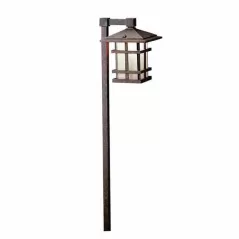 Path Light, 25 W Medium A19 Incandescent Aged Bronze Aluminum