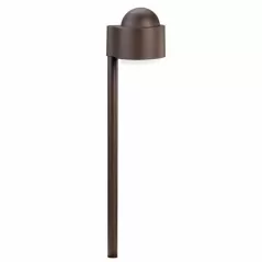 Path Light, 1.5 W Wedge S8 3156K LED Textured Architectural Bronze Aluminum 4" x 21"