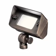 Wall Wash Light, 1.5 W Wedge T5 Mini Incandescent Centennial Brass