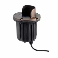 In-Ground Light, 7.2 W Bi-Pin MR-16 Incandescent Centennial Brass with Brass Cowl