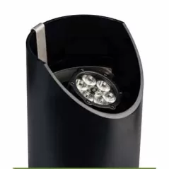 Well Light, 8.5 W 3000K LED Textured Black Cast Aluminum In-Ground