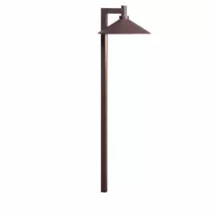4.3 W 3000K Integrated LED Textured Architectural Bronze Aluminum 302 Lumens Path Light | KIC15800AZT30R