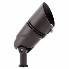 12 W 2700K Integrated LED Textured Architectural Bronze Aluminum Large Spot Light | KIC16018AZT27