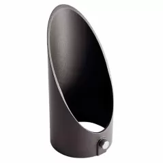 2.75" x 6" Textured Architectural Bronze Aluminum For 12 V Accent VLO Light Large Long Cowl | KIC16068AZT
