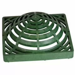 12" Round Green Catch Basin Drain Atrium Grate | NDS1280