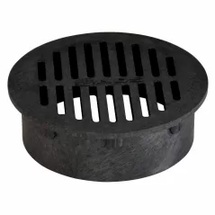 6" Round Flat Drain Grate, | 40