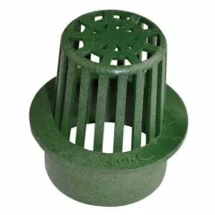 3" Round Green Drain Atrium Grate | NDS70