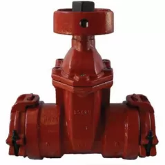 3" Bell End Epoxy Coated Ductile Iron 350 psi LMV Series Mainline Gate Valve | LEMLMV33BB