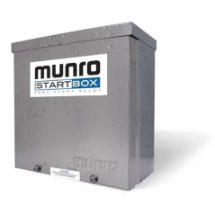 40 A 110/220 VAC Line, 24 VAC Control 3/4 - 5 hp StartBox Standard Pump Start Relay | MUNPSR24V