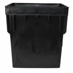 NDS Catch Basin, 9" X 9" Square 2-Outlet Black | 900