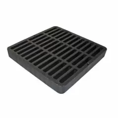 NDS Drain Grate, 9" X 9" Square Catch Basin Flat | 980