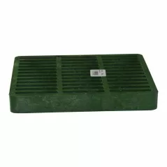 NDS Drain Grate, 9" X 9" Square Catch Basin Flat | 990