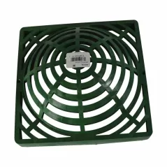 9" Round Green Catch Basin Drain Atrium Grate |  991