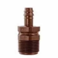 3/4" MPT For 12 mm 0.426" ID Techline EZ Dripline Adapter | NETT12075MA