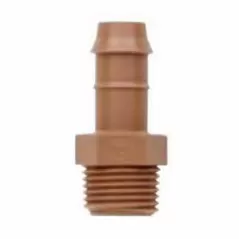 1/2" MPT For 17 mm 0.56 - 0.6" ID Techline EZ Dripline Adapter | NETTL050MA