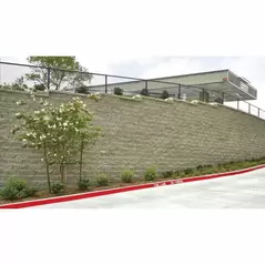 Pavestone Retaining Wall, 12" x 18.62" x 8" Structural Regal Stone Pro | 82704N