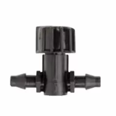 1/4" Barb Micro Shut-Off Valve | NETEDTUBEMVLVB