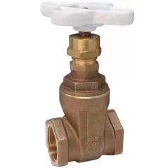 3/4" FIPT Lead-Free Silicon Bronze Cast 300 psi T-113-LF Series Gate Valve | NIBT113010LF