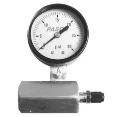 3/4" FPT 2" 0 - 30 psi Air Test Gauge Assembly | PAS1427