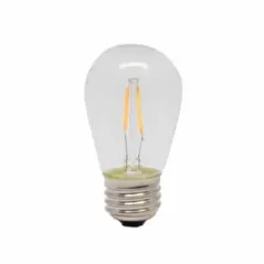Dimmable Lamp 1W E26 Medium S14 Sign COB LED Classic Filament 120V | PP-LED-S14-WW