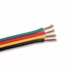 12/3 500' PVC Flat Multi-Color Pump Cable | PWFPCF123G2