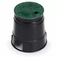 Rain Bird PVB 6" Round Valve Box with Green Lid | RBBPVB6RND