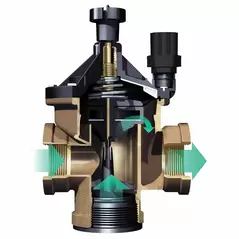 Rain Bird Brass In-Line / Angle Valve with Flow Control 3" FPT | RBL300BPES