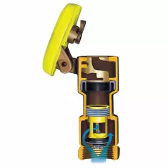 3/4" NPT Red Brass 5 - 125 psi 33DLRC Series 2-Piece Quick Coupling Valve | RBL33DLRC