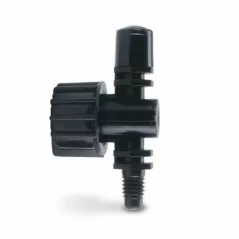 10-32 Threaded 90 Degrees Quarter Circle 0 - 31 gph Adjustable Micro Spray | RBXXS90
