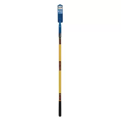3" Blade 16 ga Yellow Premium Fiberglass Handle 28 Degrees Angle Head Trenching Shovel | STRS708