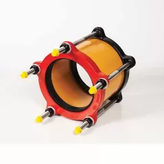 4.7" x 4.7" x 5" IPS Red Ductile Iron Style 501 Series Straight Transition Reducing Coupling | ROM501470X470X5